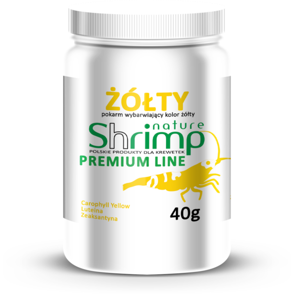 shrimp nature żółty